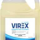 VIREX Diversey CBD540557 All Purpose Disinfectant Cleaner, For Home & Commercial Use, Kills 99.9% of Germs, Multi-Surface, Lemon Scent, 1 Gallon