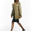 Women's Slingback Kitten Heels - Closed Pointed Toe Pumps with Cross-Strap Low Heel Dress Shoes for Wedding, Party & Daily Wear (8, Black)