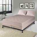 4-Inch Fully Assembled Low Profile Split Wood Traditional Box Spring/Foundation For Mattress Set, Twin XL