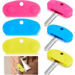 6 Pack Easier to Grip Key Turner Aid Bright Aid Key Turners for Arthritis Reumatoide Disability Parkinson Colorful Turner for Weak or Elderly Hands Daily Door Lock Bulk