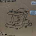 Baby Walker,Music & Lights Baby Walker with Wheels,9 Adjustable Heights Baby Activity Center,Baby Walkers with Foot Pads for Boys Girls Babies,Anti-Fall Bouncer Combo