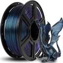 FLASHFORGE 3D Printer Filament Chameleon PLA Color Shift Filament 1.75mm, Changes Color with Light and Angles, 1KG Spool (2.2lbs), Dimensional Accuracy +/- 0.02mm for FDM 3D Printers (Burnt Titanium)