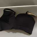 Black wireless bra L
