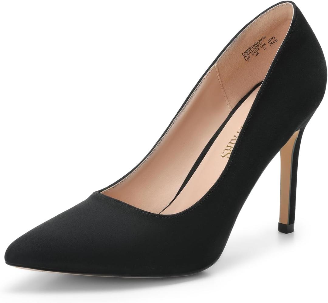 DREAM PAIRS Women's Closed Toe High Heels Dress Pointed Toe Wedding Pump Shoes (10) DREAM PAIRS Women's Closed Toe High Heels Dress Pointed Toe Wedding Pump Shoes (10)