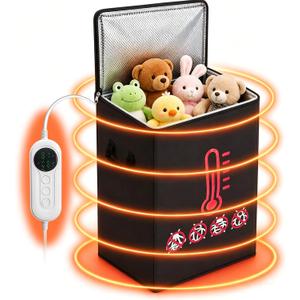 Portable Bed Bug Heater, High-Temperature Heat Treatment System with Timer & Thermometer, 360 Even Heating Chamber for Luggage, Clothes & Household Items