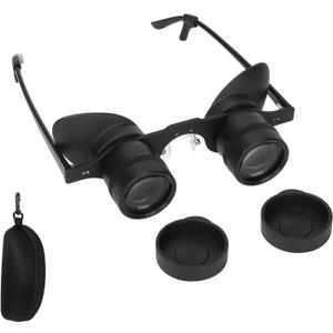Professional Hands-Free Binocular Glasses for Fishing, Bird Watching, Sports, Concerts, Theater, Opera, TV, Sight Seeing, Hands-Free Opera Glasses for Adults Kids (Green Film Optics)