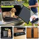 75'' Extra Long Telescoping Dog Ramp, 20" Wide Dog Car Ramp for Large Dogs