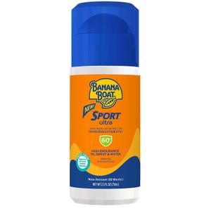 Banana Boat Sport Ultra SPF 60 Roll On Sunscreen, 2.5Fl Oz | Travel Size Sunscreen Roller, Roll On Sunblock SPF 60, Oxybenzone Free, Water Resistant, 2.5Fl Oz