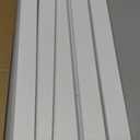 4PCS Wire Shelf Cover,Wire Rack Covers for Pantry PVC (Not Wood) Shelf Liners for Cabinet Kitchen Pantry Shelves(White,24x12 inch)