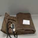 TURBRO 59x39 XXX-Large Pet Heating Pad, Electric Heated Dog Bed for Large Breeds, Temperature and Timer Control, Anti-Bite Cord, Ultra-Soft and Anti-Slip Cover, Indoor Use, MET Certified, Brown