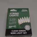 Joiedomi Clear Christmas String Lights Indoor,200(2x100) Mini White Fairy Light,42.8 FT Lighting Decor for Patio Dorm Classroom Bedroom Holiday Wedding Party Garland Birthday Festival,Green Wire