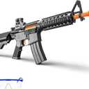Automatic Blaster with Metal Gear, Nylon & Metal Body 3.2 Pounds, XT30 Plug 9V 280 FPS & 100+ Ft Range, Outdoor Games, Ages 18+