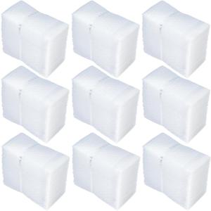 300 Pcs 4" X 6" Clear Self-Seal Bubble Wrap Pouches, Double Wall Bubble Cushioning Wrap Bag, Clear Bubble Bags Thickening Shockproof Bags for Small Business Moving Shipping Packaging Storage