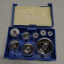 MANCHAP 8 PCS 1000g Calibration Weights, Gram Scale Weight Set 10g, 20g, 50g, 100g, 200g, 500g, Scale Calibration Weights with Tweezer for Digital/Gram/Jewelry Scale, Silver