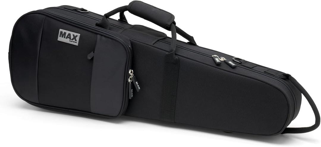 Protec MX044 4/4 Violin Shaped MAX Case, Black