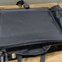 29.3" Collapsible Wagon Cart, 150L Heavy Duty Folding Utility Wagon with Wheels, 360 lbs Load, Portable Rolling Cart for Garden, Shopping, Sports, Camping, Black