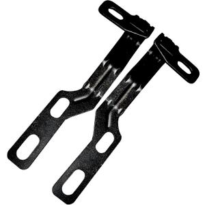 No-Drill Engine Hood Hinge Ditch LED Mount Brackets for Auxiliary Offroad Pod Work Light, Fit Cowl Panel at Windshield Base Compatible with 2nd Gen Tacoma 2005-2015