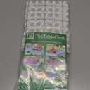 Table Cover Silver Patterned Elastic on The Corner for Folding Table 6 ft 30 x 72 inch Waterproof Elastic Edge Fitted Stay Put Table Cloth for Travel Christmas Picnics Parties Outdoor