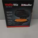 Mueller Heart 5 Waffle Maker, Waffle Iron, Adjustable Browning Control & Nonstick, Cool Touch Handle, Easy to Clean, Small Kitchen Appliances