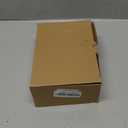 Bamboo Bathroom Accessories Set 4 Pcs - Clear Toothbrush Holder Plastic Soap Dispenser and 2 Qtip Holder Cotton Swab/Pad/Ball Container Jar