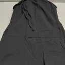 OLRIK Womens Plus Size Wide Leg Cargo Sweatpants High Waisted Drawstring Lounge Pants with Pockets Baggy Strechy Joggers (4X, Black)