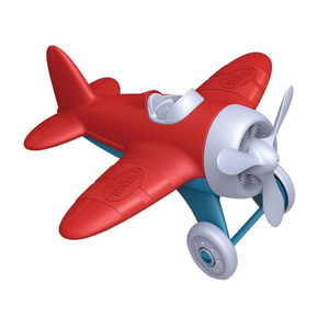 Green Toys Airplane Small Red/Blue Toy For Kids