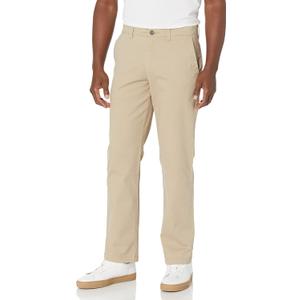 Amazon Essentials Men's Straight-Fit Casual Stretch Chino Pant (Beige 42W x 29L)
