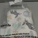 Soft Hypoallergenic Baby Head & Neck Support Organic Cotton Cover Machine Washable (Animal World)