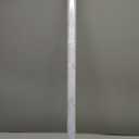 Frosted Glass Window Film Sun Blocking Window Tinting Film for Home, Static Clings Removable Frosting Bathroom Door Window Covering, 47.2 InchX 157.4 Inch, White-Grid