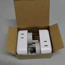 Australia Plug Adapter, TESSAN Australian Power Adaptor with 4 Outlets 3 USB Charging Ports (1 USB C), Type I Travel Plug for US to New Zealand China Argentina Fiji AU, 2 Pack