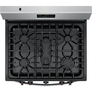 Custom Fit Reusable Burner Liner for Frigidaire Gas Range Stove Protect Your Stovetop with this Splatter Guard Cover - FCRG3083AS