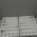 WGVI Hurricane Candle Holder Sleeve, Wide 2", Height 12", Clear Glass Cylinder Candleholder, Chimney Tube, Open Ended Candle Shade, 10 Pieces Bulk