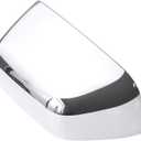 Driver and Passenger Side Top Half Towing Mirror Cap Cover Chrome for Ford F150 2018-2025, F150 Lightning 2022-24, F250 F350 2017-2024, F450 F550 Super Duty 2017-19