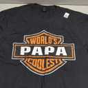 Mens World's Coolest PAPA Best Dad in The World Father's Day T-Shirt, Size: XL