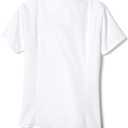 French Toast Peter Pan Collar Short Sleeve Blouse (Girls Standard & Plus Sizes), Blue, (White)