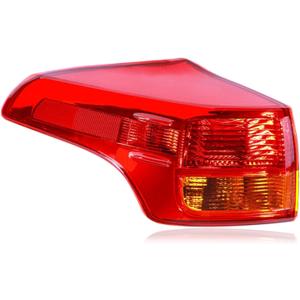 Tail Lights Outer Assembly Compatible with 2013-2015 Toyota RAV4,Left Driver Side Rear Light Taillights Replacement # 815600R030