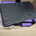 Henkelion Large Cat Carriers Dog Carrier Pet Carrier for Large Cats Dogs Puppies up to 25Lbs, Big Dog Carrier Soft Sided, Collapsible Travel Puppy Carrier - Large - Purple
