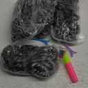 Jamaican Bounce Crochet Hair For Black Women 4packs 72 Roots Wand Curls Crochet Hair Short Pre Looped Curly Crochet Hair (12inch (pack of 4), T1B/Grey)
