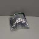 Frienda 100 Pieces C9 Magnetic Christmas Light Clips Magnet Christmas Socket Clips Hooks for Sockets Roof Gutters Outside Patio Holiday Lighting (Black Round)