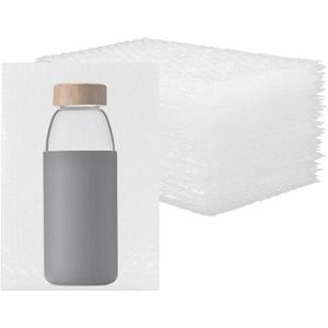6''x10'' Bubble Pouches Wrap, 25Pcs Clear Bubble Out Bags Protective Shockproof Foam Bags, Double Walled Cushioning Bags for Storage, Moving, Shipping and Packing Supplies for Dishes Glasses Plates