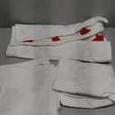 Christmas Trees Pillow Covers 18x18 Inch Double Sided Foil Plush White Red Green Soft Plush Faux Fur Christmas Throw Cushion Case for Sofa Living Room (4 Pcs, Candy Can, 18"18")