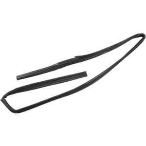 Motoforti Door Window Run Channel Seal, Weatherstrip Glassrun Channel Seal Strip, for Toyota Hilux 1988-1997, Rubber, Front Left, No.6815189110, Black, 1 Pc