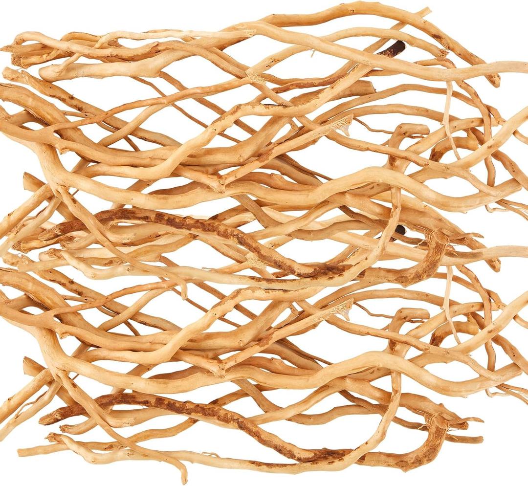 150g Natural Driftwood for Aquarium 12''-16'' Reptile Branches Terrarium Wood Long Driftwood for Aquarium Assorted Shapes Natural Decor