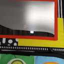 Tummy Time Baby Mirror Infant Toys Newborn 0 3 Months Brain Development with Crinkle Cloth Book Teether Black and White High Contrast Baby Toys 2 4 5 0-6 Month Boys Girls Sensory Activity Shower Gifts