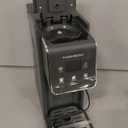 K Cup Coffee Maker With Bold Setting, Single Serve Hot & Iced Coffee Maker for K-Cup and Grounds, 52oz Removable Reservoir, 6 to14oz Brew Sizes, Pod Coffee Machine With Reusable Filter, Gray