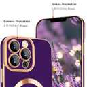 3 x iPhone 11 Pro Max Case, MagSafe Compatible, Purple, Metal, Snap-On