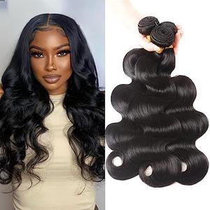 BODY WAVE 100% HUMAN HAIR 14 & 16 size 2pcs