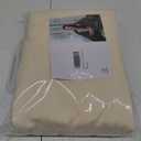 ECOCOTT Duvet Cover King Size - 3 Piece 100% Washed Cotton Bedding Set, Soft & Breathable with Zipper Closure 8 Corner Ties - Comfortable and Stylish for All Seasons (Cream) (King (104"x90"), Vanilla (No Comforter))