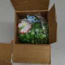 3 Pcs Artificial Hanging Flowers for Outdoors Morning Glory Artificial Flower Spring Summer Decoration UV Resistant Blue Pink Faux Flowers for Outdoor Planters Front Door Porch Patio Yard Decor