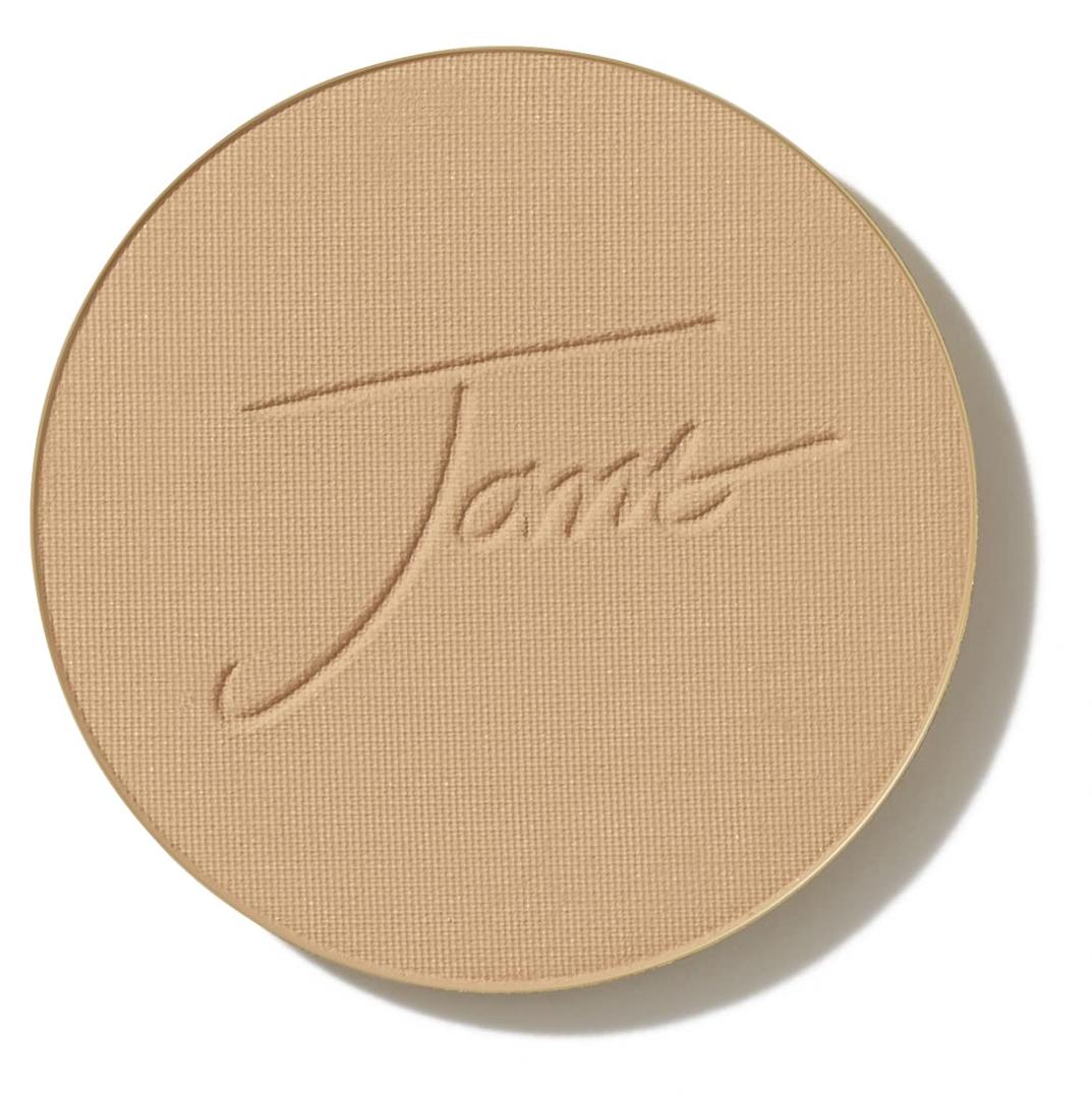 Jane Iredale Pure Pressed Base Mineral Foundation Refill or Refillable Compact Set| Semi Matte Pressed Powder with SPF | Talc Free, Vegan, Cruelty-Free (Sweet Honey)
